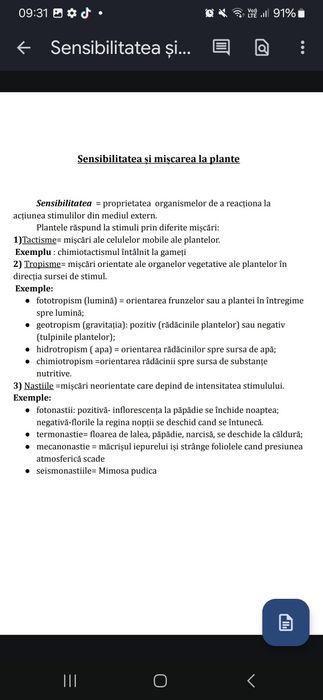 Meditații bacalaureat biologie