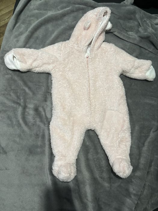 Combinezon din blanita roz pudra, 68