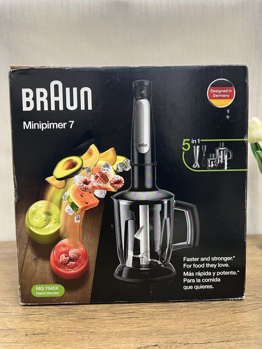 Многофункционален пасатор Braun Minipimer 7