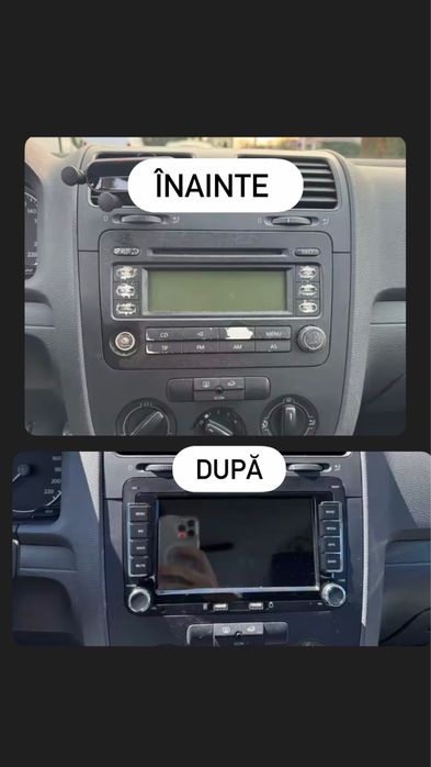 Navigatie Carplay Android 4GB Volkswagen Passat CC Golf Tiguan Jetta