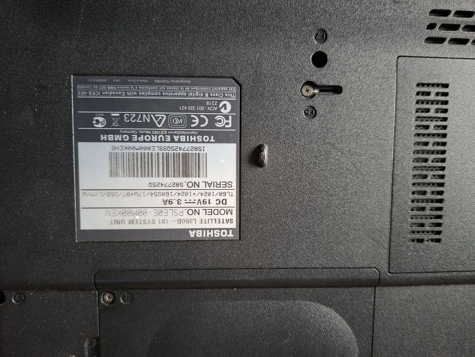 Лаптоп Toshiba satellite