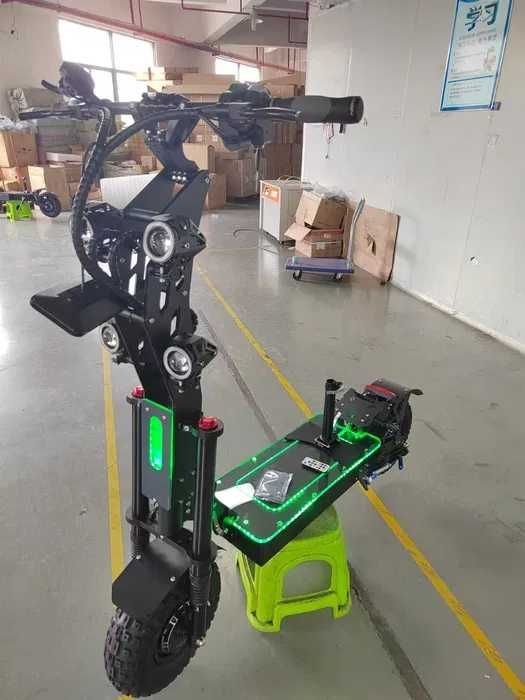 Офроуд електрическа тротинетка Quickwheel Viper 10000W,72V/40Аh