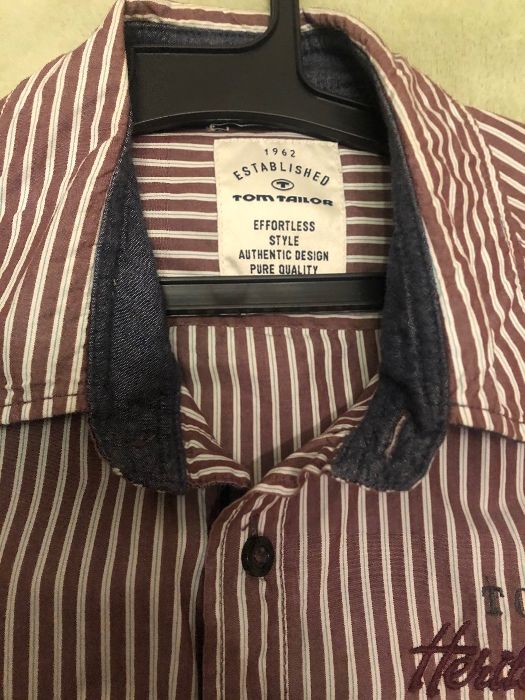 Продавам мъжка риза Tom Tailor