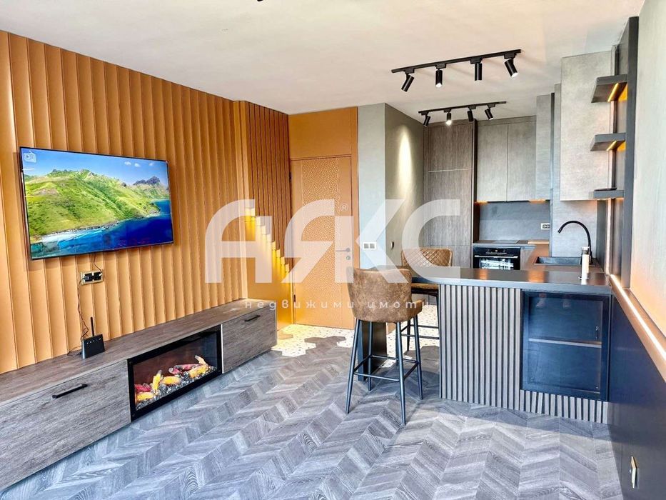 Двустаен обзаведен апартамент в кв. Кръстова вада