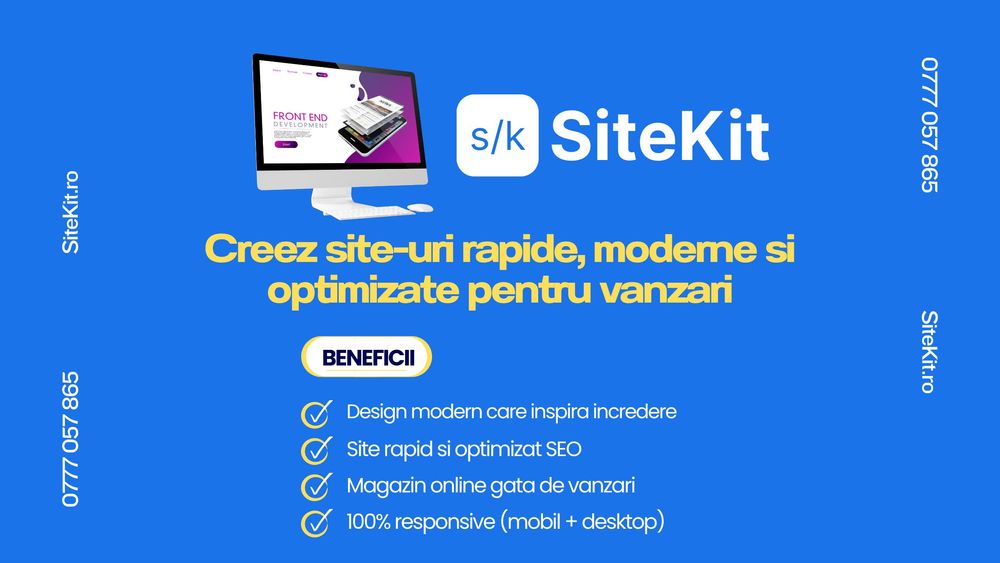 Ofertă Specială Aprilie – Site Gratuit + Mentenanță Tehnică 1 An