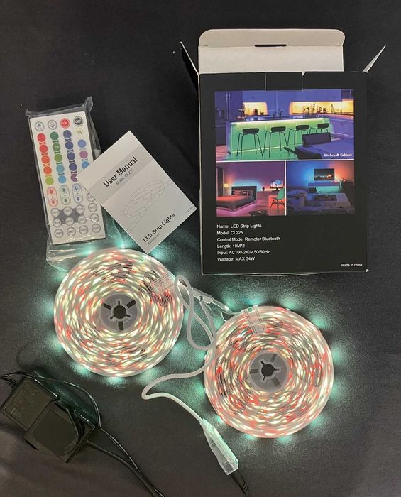 MYPLUS 20 m, benzi luminoase cu control prin aplicatie