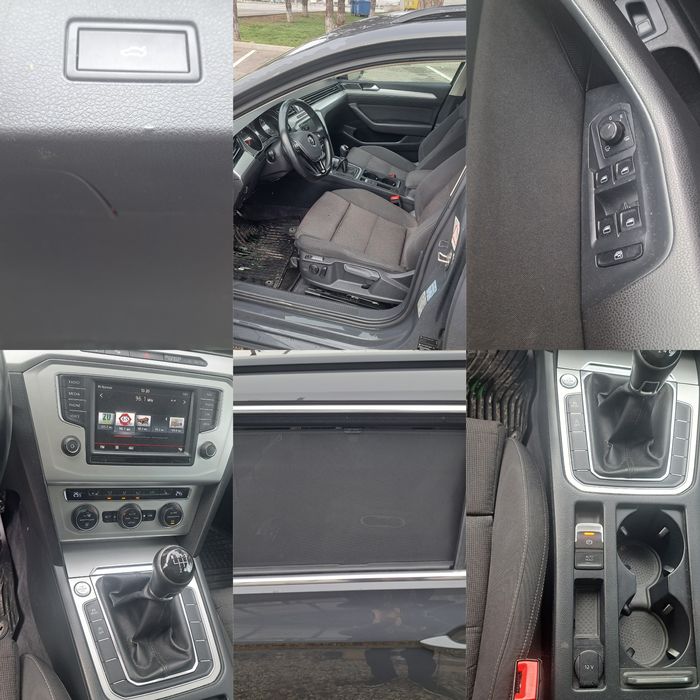Vw Passat B8.2015,2.0 Diesel 150cp fara AdBlue,clima3 Zone imatriculat