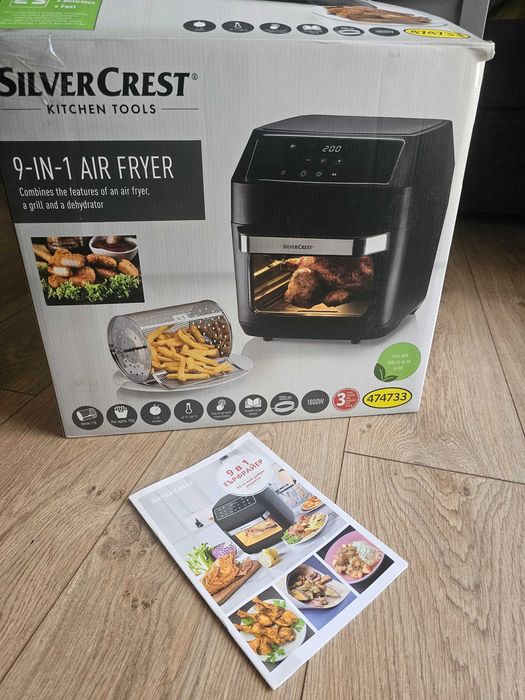 Air fryer 9 in 1 Silver Crest