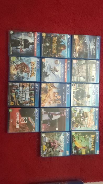 Диски игры на PS4