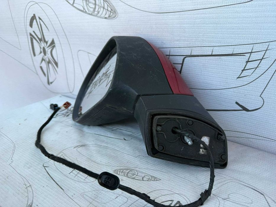 Oglindă Retrovizoare Stânga 2x5 Pini Peugeot 207 Hatchback E9014342 / [2006-2013] / (5B3)