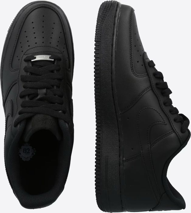vand air force 1 black