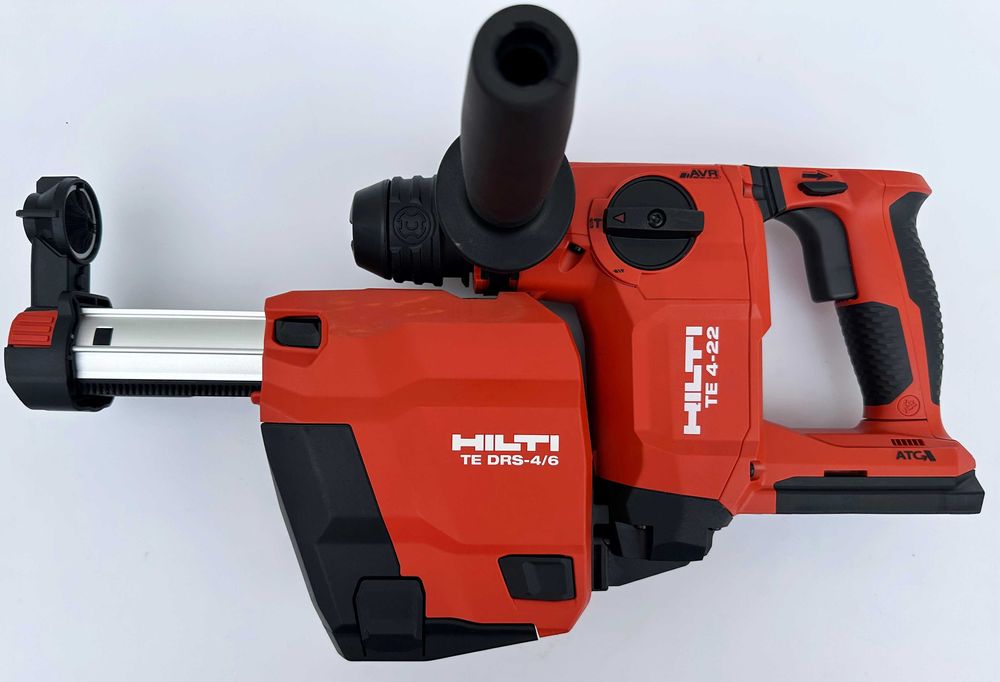 Hilti TE 4-22 с TE DRS-4/6 - ЧИСТО НОВ Безчетков перфоратор с прахо.