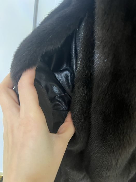 Blana naturala nurca cu lynx