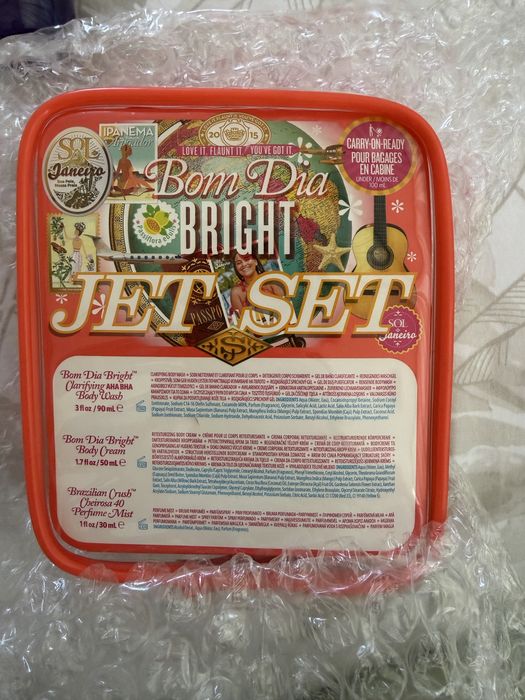 Sol de Janeiro Jet Set комплект спрей за тяло, лосион и душ гел