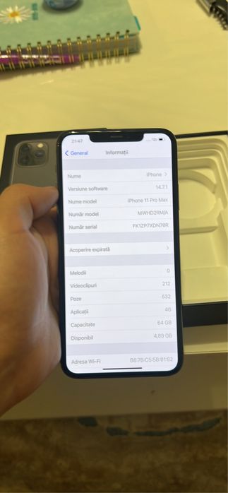 IPhone 11 Pro Max 64 GB
