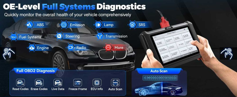 Tableta diagnoza auto profesionala - XTOOL - D7S V2.0 - NOUA
