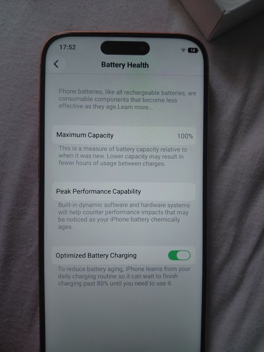 Vand iPhone 17 pro max