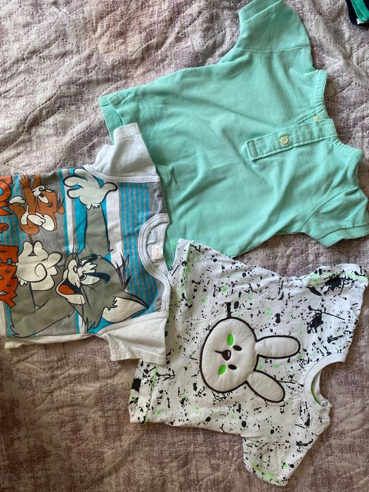 Гащеризони и тениски 3-6 месеца