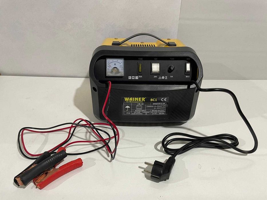 Redresor auto, 12V/24V, 30-250Ah, WAINER BC1