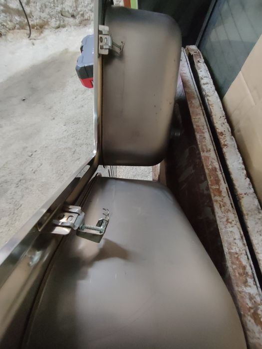 Двойна ъглова неръждаема кухненска мивка