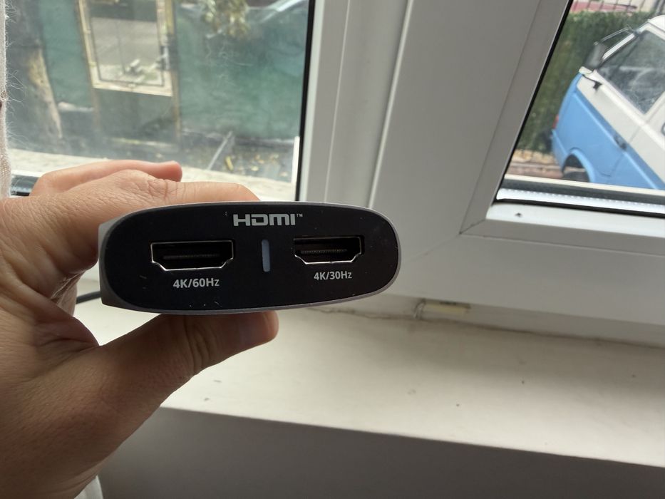 Satechi USB-C Multiport MX Adapter (тъмносив) - хъб/док за Macbook