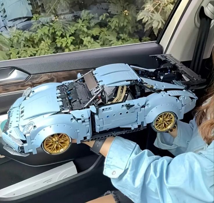 Конструктор лего суперкар Porsche 911. Размер 56 см.