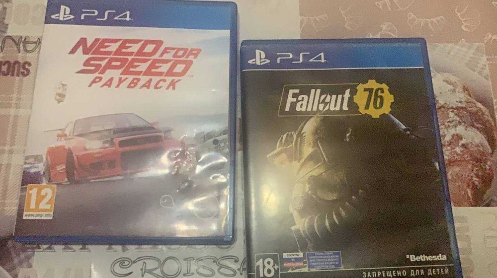 продам 2 диска на ps4