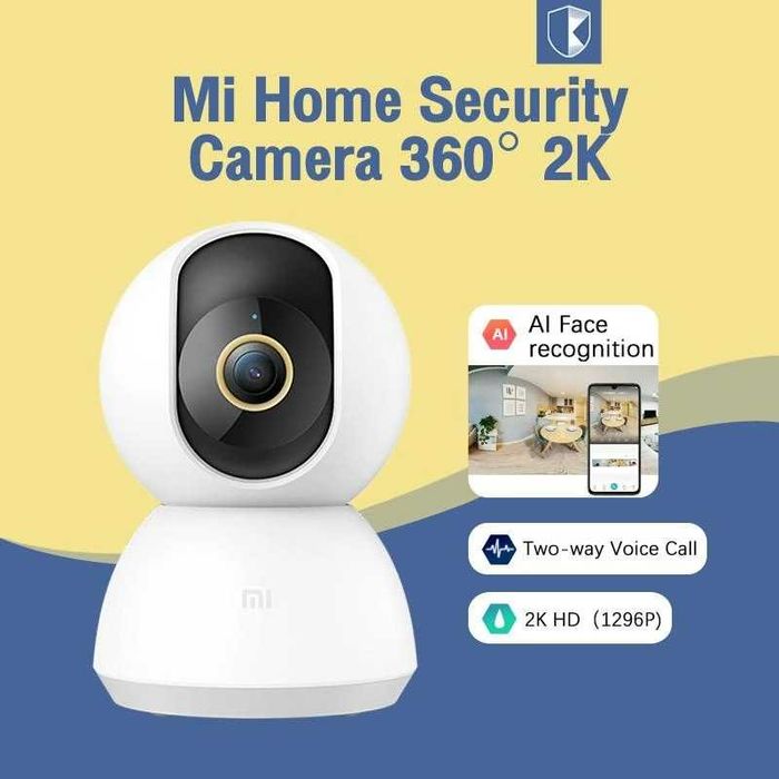 Mi amera 2K PTZ smart camera поворотная WiFi мини камера Xiaomi