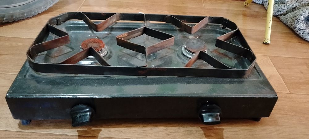 Плита газовая двухгорелочная настольная
