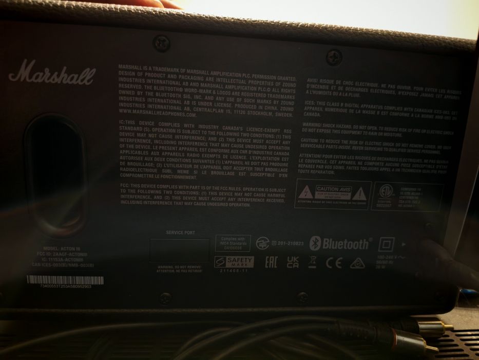 Marshall Acton III Black