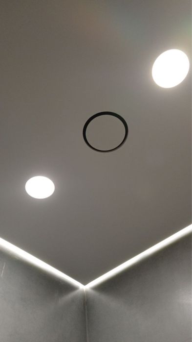 Теневой диффузор для натяжного потолка d150mm