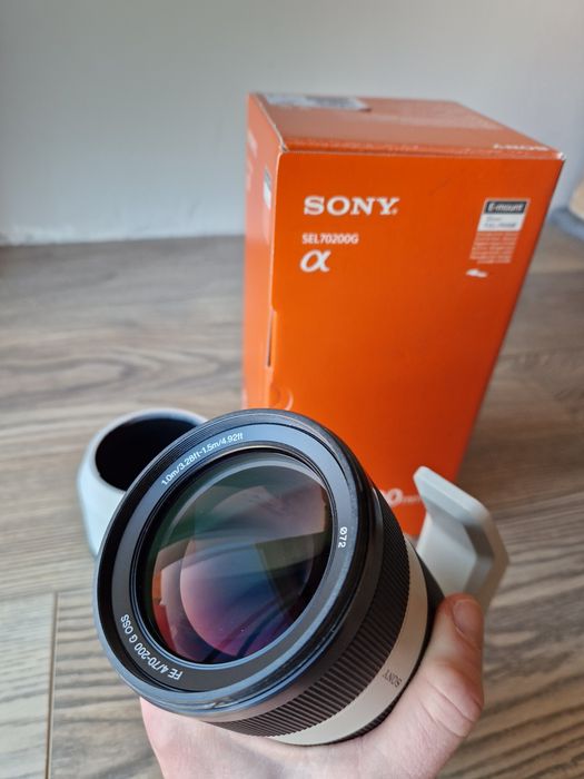 Obiectiv Sony FE 70-200mm f/4 G OSS - Stare foarte bună