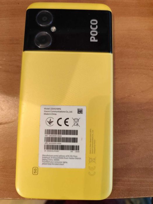 POCO M4 5G yellow, 6GB RAM, 128 GB ROM