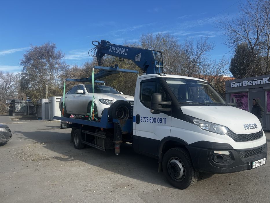 Эвакуатор, с краном