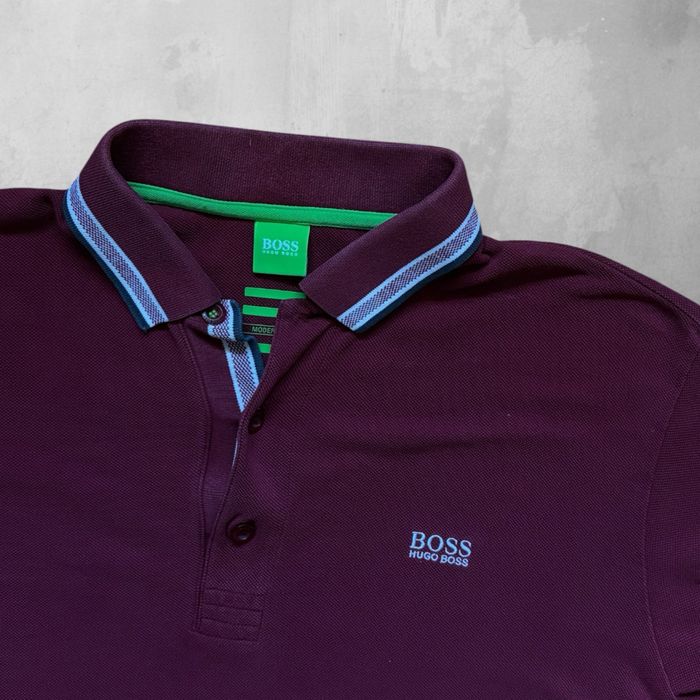 Hugo Boss мъжка поло тениска с яка M