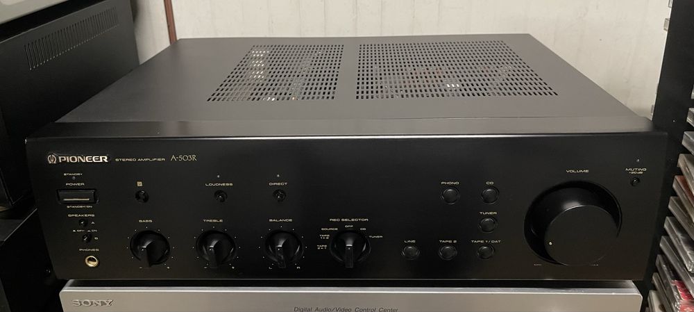 Pioneer A-503R.  Качествен стерео Hi-Fi усилвател с отличен звук