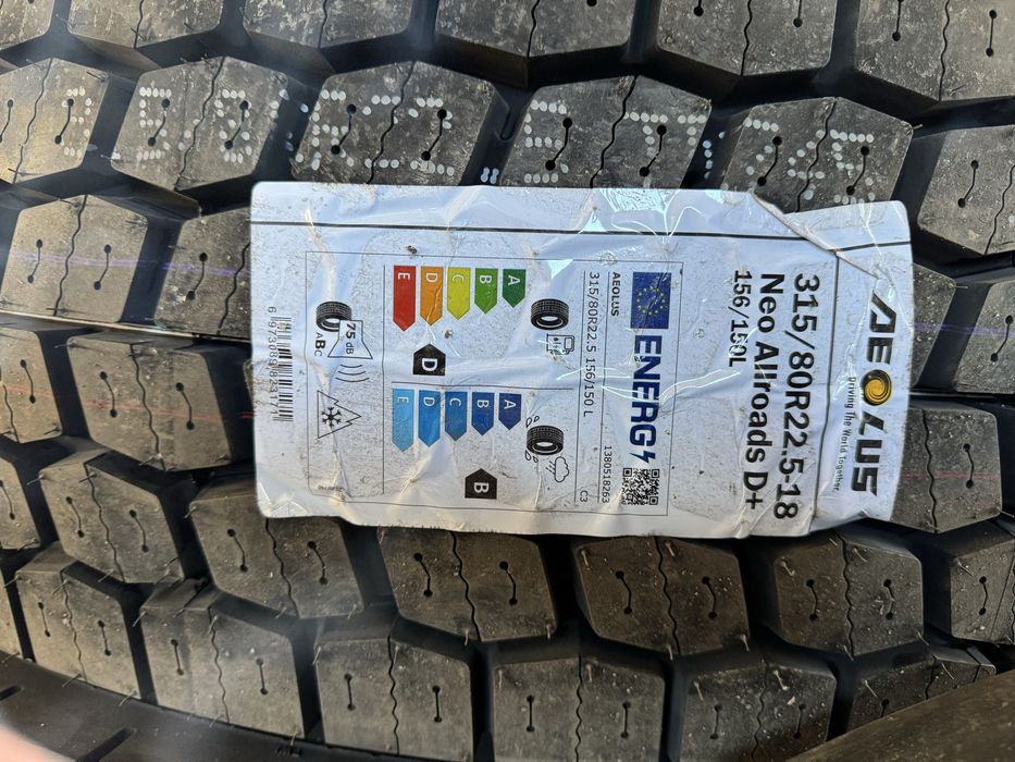 Anvelope Noi 315/80/22.5 Aeolus