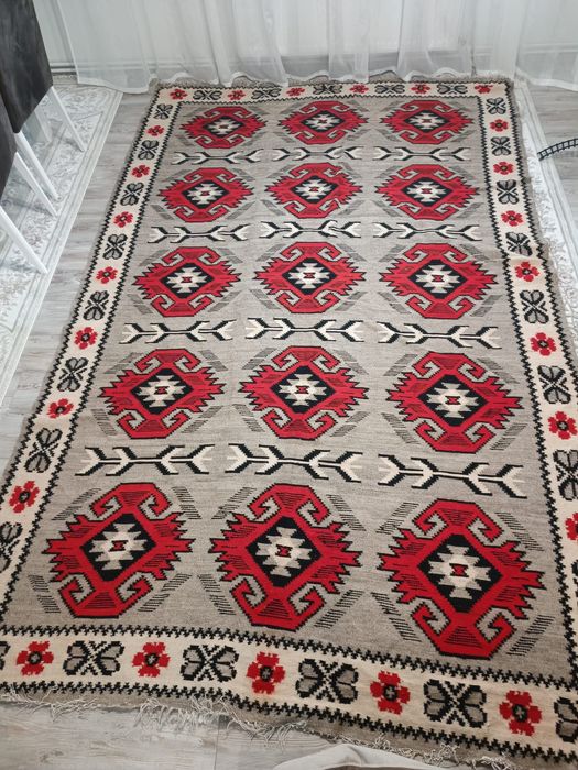 Covor lână țesut manual 2. 04/3.20 m