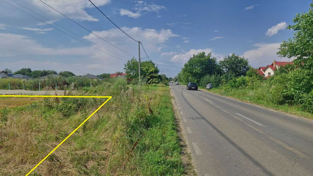 Teren de vânzare în Săbăreni - Giurgiu (4400 mp) lângă Dragomirești-Deal / Chiajna.