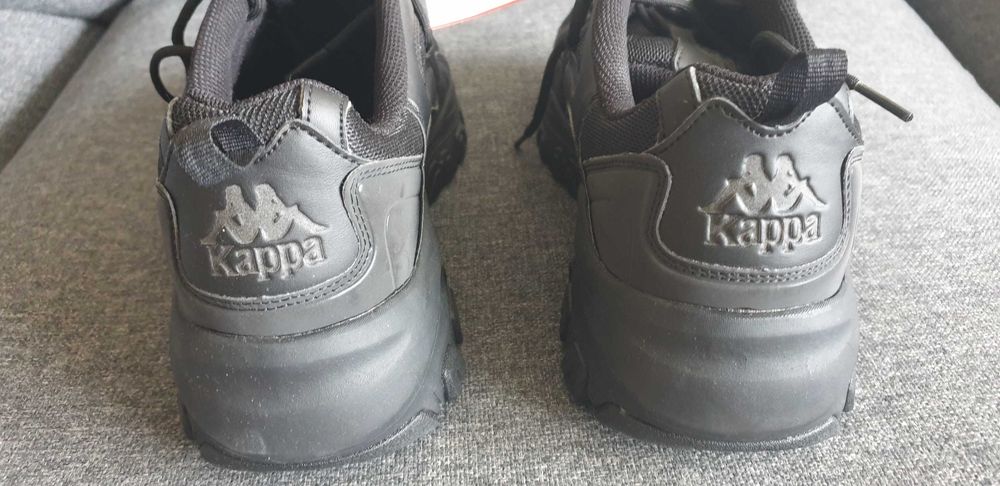 Kappa Veloce Mens Trainers Black Size EUR44