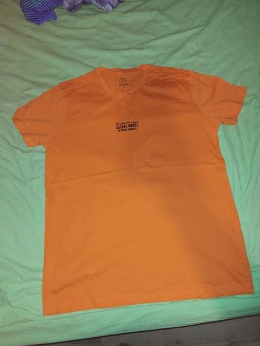 Оранжева тениска дамска 2ХЛ