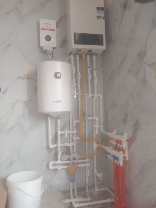 Сантехника, Отопления, Лучевая отопления .