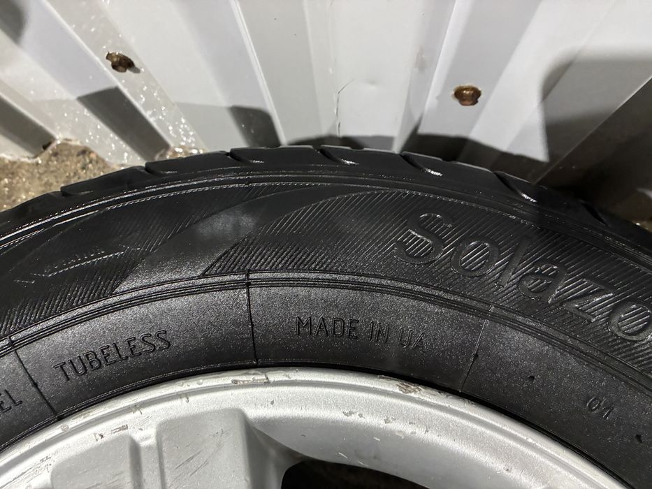 Диски с шинами летние 195/65, R15