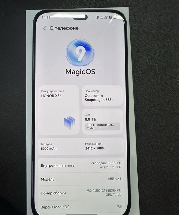 Honor x8c смартфон
