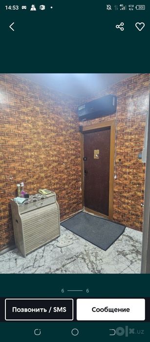 Продам 3-комнатную квартиру, Чирчик , 8-микрорайон , новая планировка
