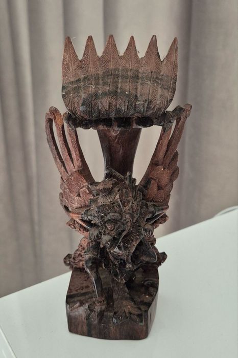 Статуетка дърворезба - бог Вишну