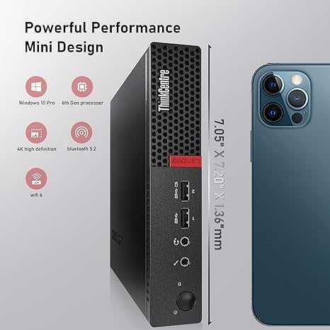 Lenovo ThinkCentre M700 Tiny Desktop Intel i3-6100T