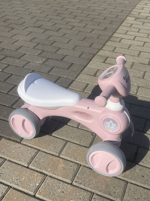 Баланс колело розово