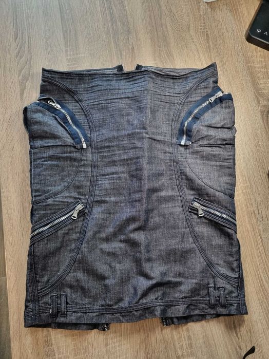 Fusta GF Ferre din denim, marime 40