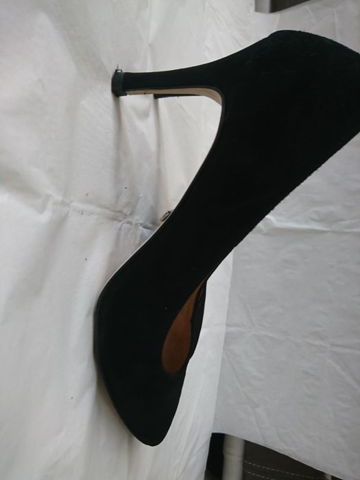 Topshop Buffalo London черни обувки на ток